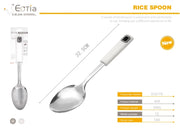 MULTIPURPOSE STAINLESS STEEL RICE SPOON – PERFECT FOR SERVING & COOKING