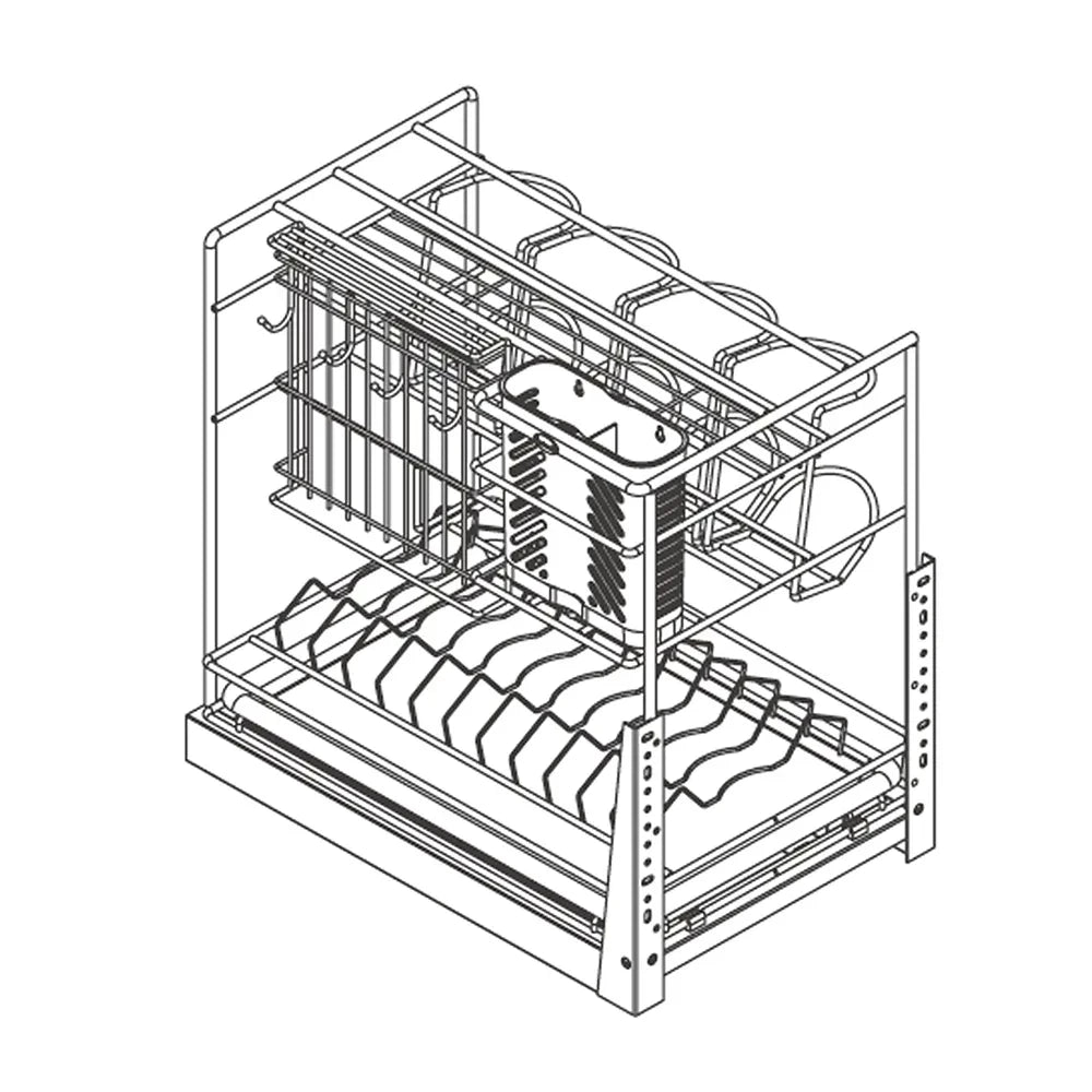 MULTY PUPORSE KITCHEN DRAWER BASKET