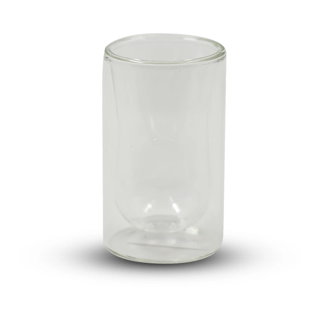 CRYSTAL CURVE DOUBLE-WALL GLASS CUP