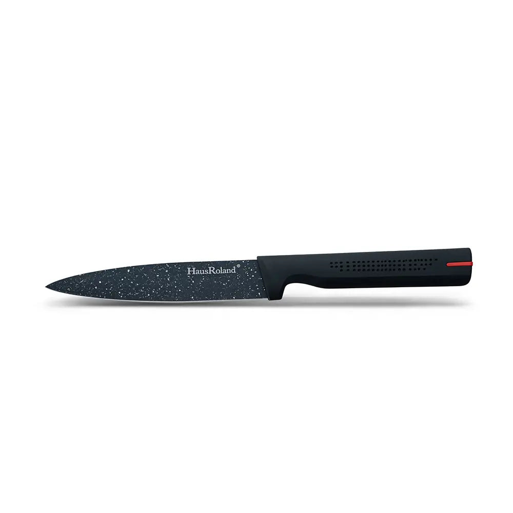 Haus Roland Stainless Steel Kitchen Knife with Black Blade