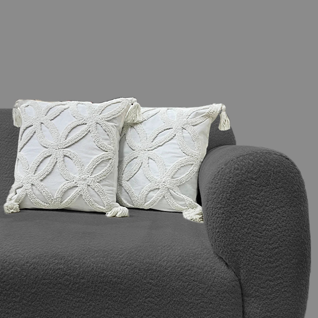 LOOM LUXE TEXTURED SOFA PILLOW COVER