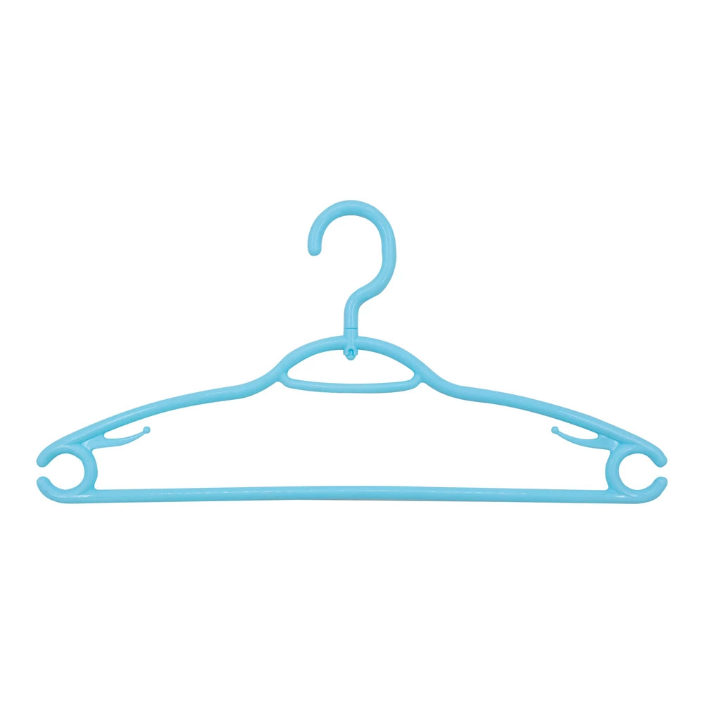 SLIMLINE PLASTIC CLOTH HANGER - 5PCS SET