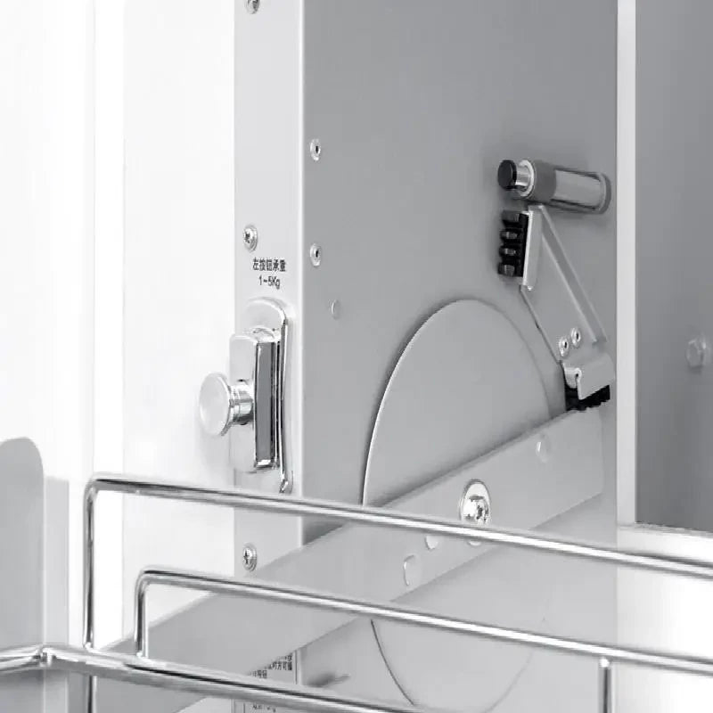 ELEVATOR BASKET WITH AFTERBURNER SYSTEM