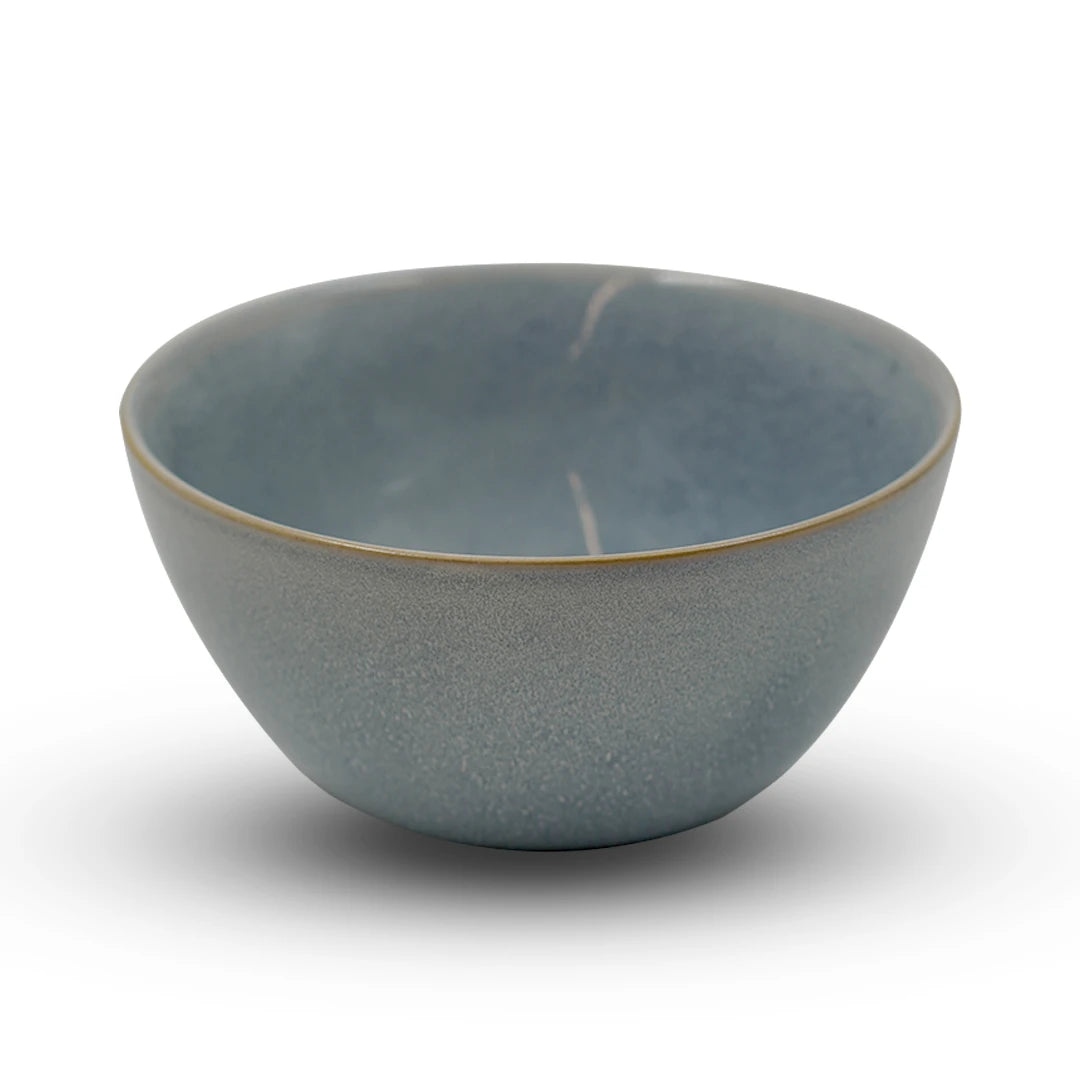 OCEAN MIST STONEWARE ROUND BOWL