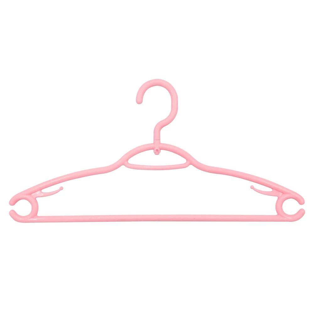SLIMLINE PLASTIC CLOTH HANGER - 5PCS SET
