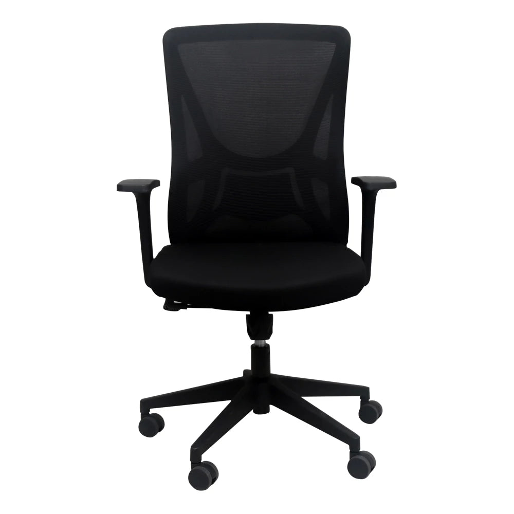 BLACK BRADDON MESH OFFICE CHAIR
