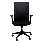BLACK BRADDON MESH OFFICE CHAIR