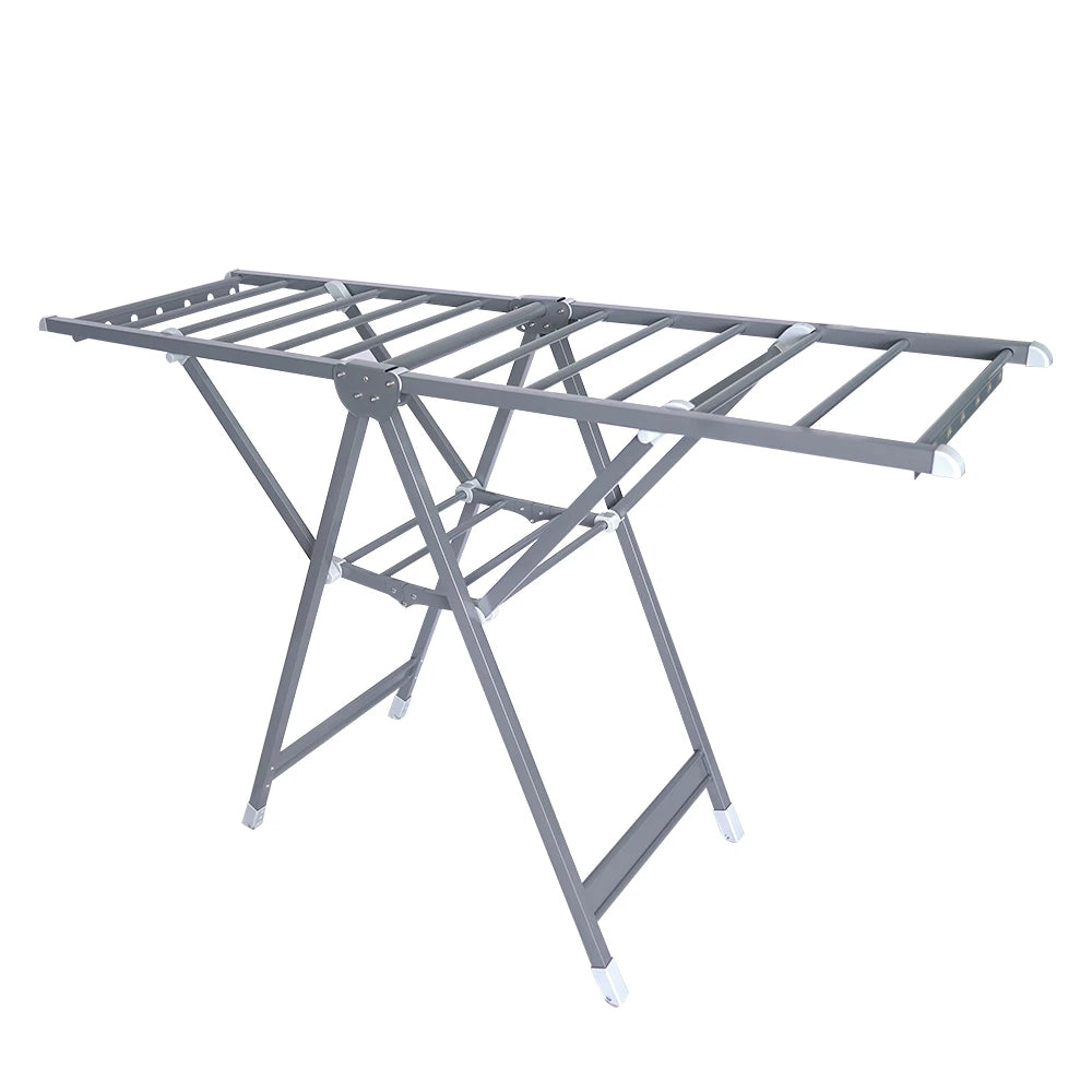 Durable Aluminum Cloth Drying Rack / Aluminum Laundry Hanger Stand