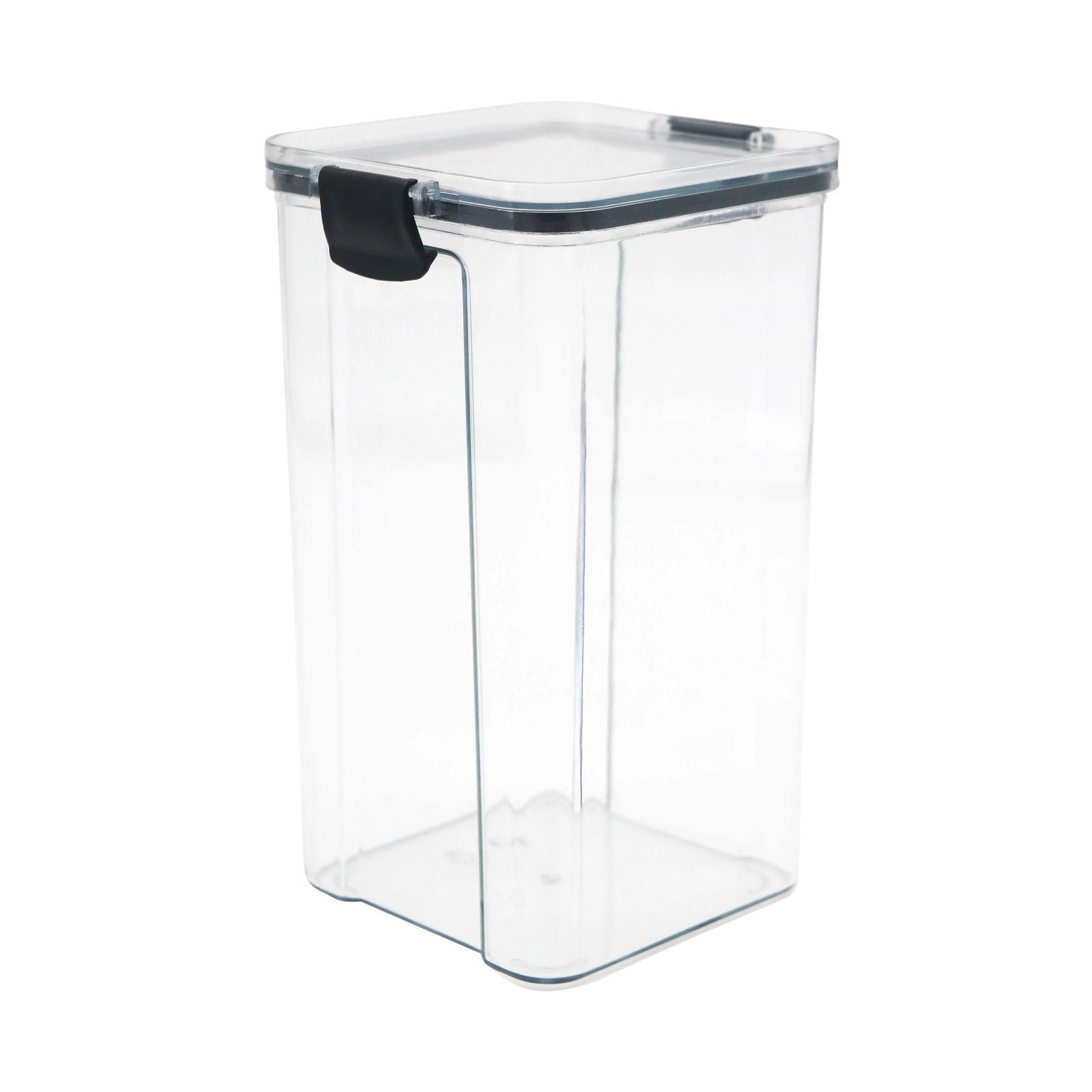 AIRTIGHT SQUARE CLEAR STORAGE CANISTER