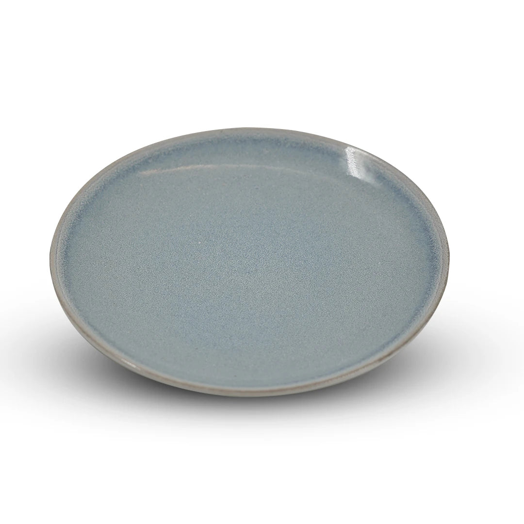 OCEAN MIST STONEWARE DESSERT PLATE