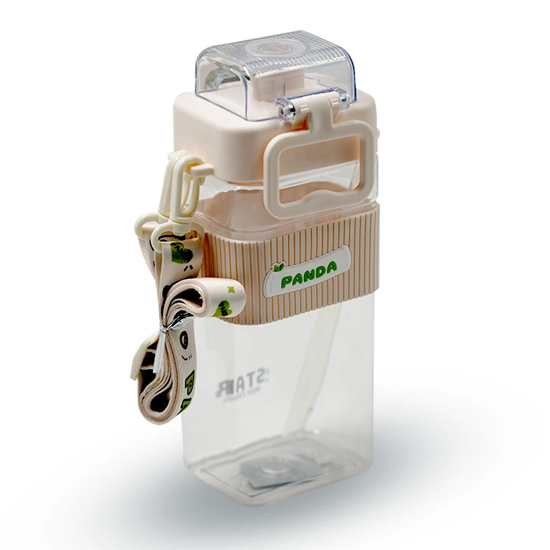 PANDAGRIP KIDS WATER BOTTLE - BEIGE