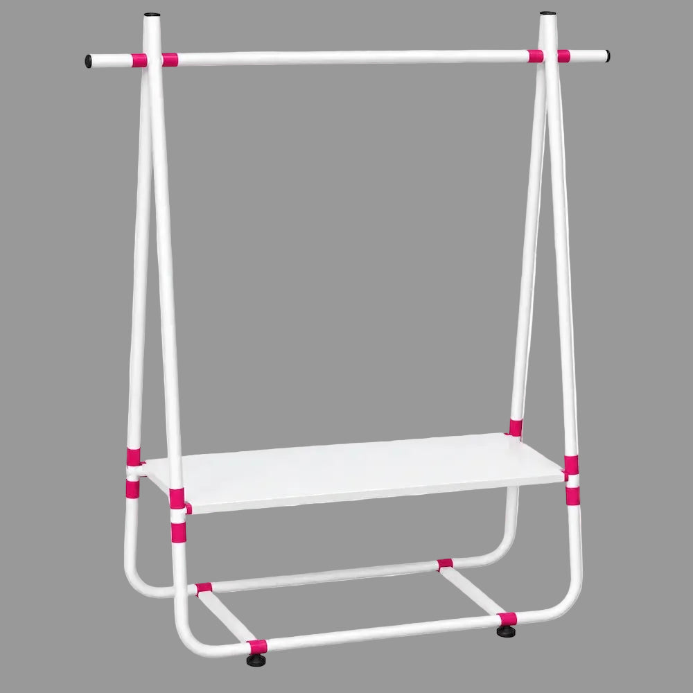 Kids Clothes Rack with Shelf