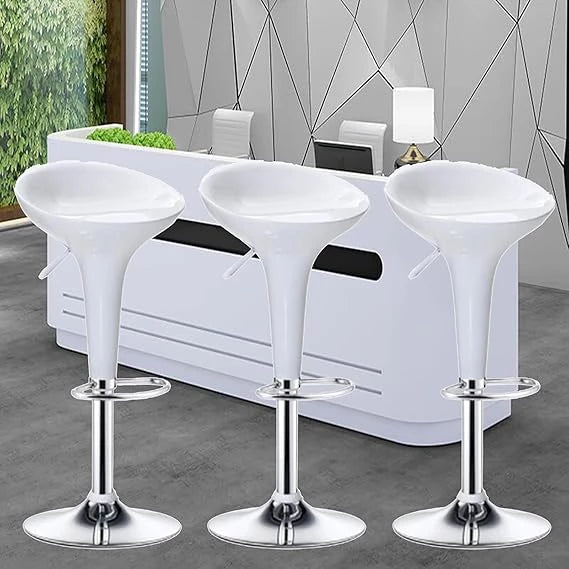 BAR STOOL-WHITE