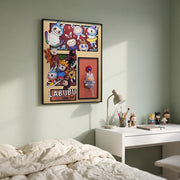 Labubu Decorative Collectible Wall Art