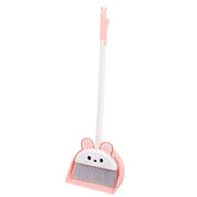 Long Handle Bunny Broom and Dustpan Set