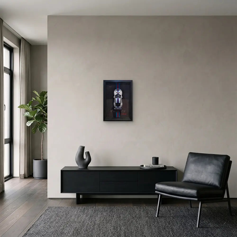 Luxury Sports Car Shadow Box Wall Art