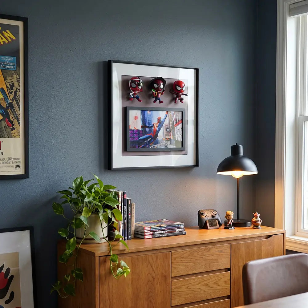 Superhero Shadow Box Wall Art