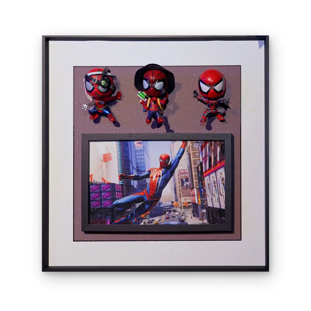 Superhero Shadow Box Wall Art
