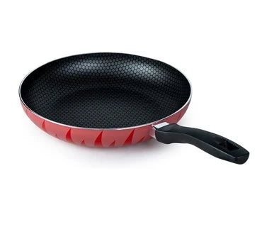 SENSTAN RED FLAME PREMIUM NON-STICK POT & PAN 7PCS SET