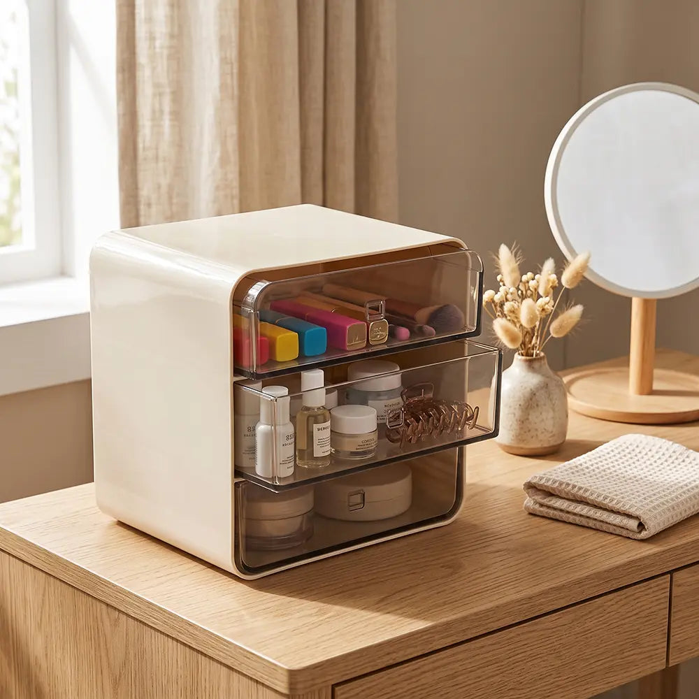 Mini Cosmetic Storage Drawer Organizer