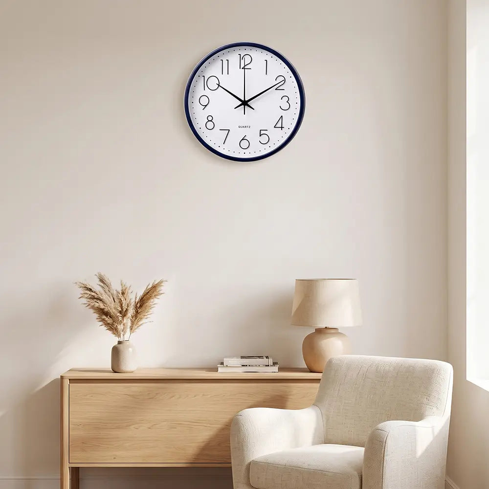 Minimalist Round Wall Clock