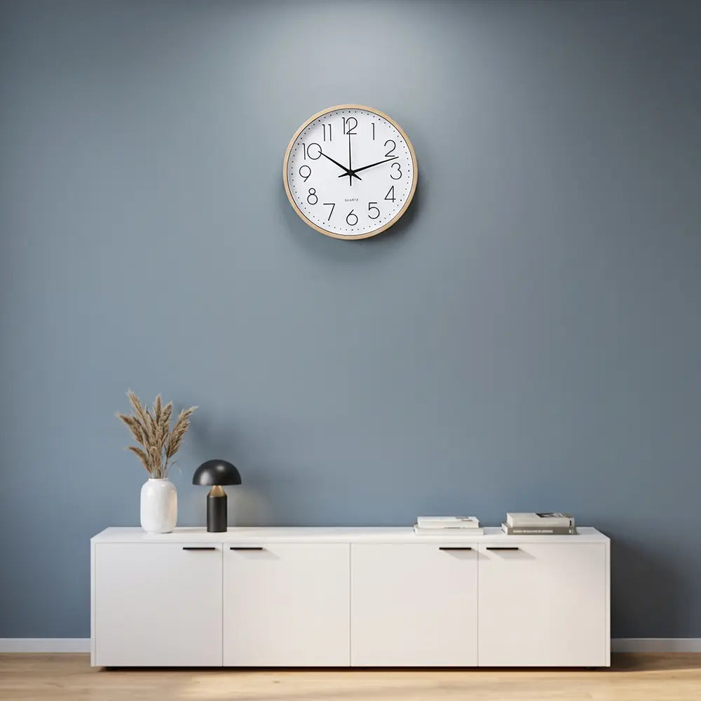 Minimalist Round Wall Clock