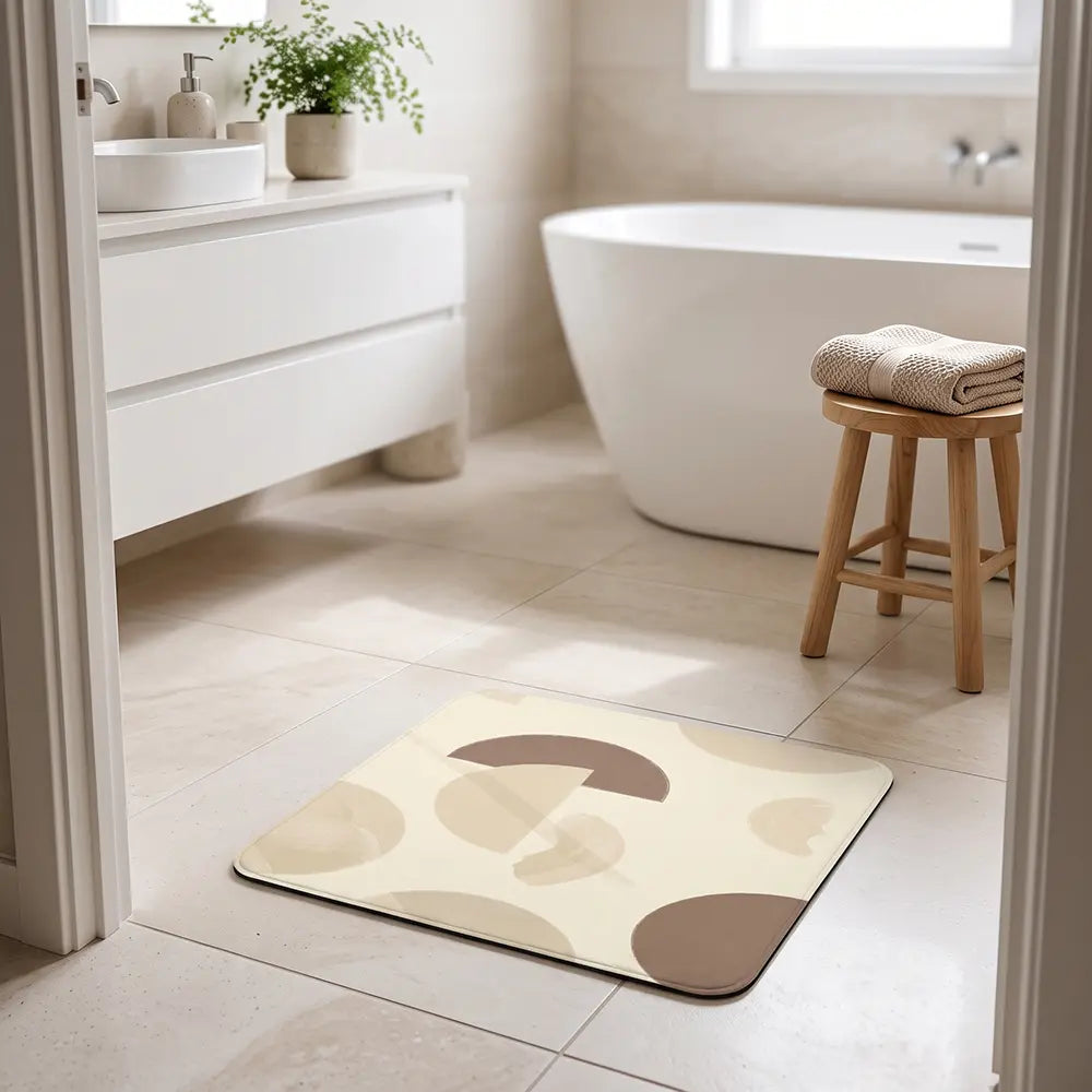 Modern Abstract Floor Mat