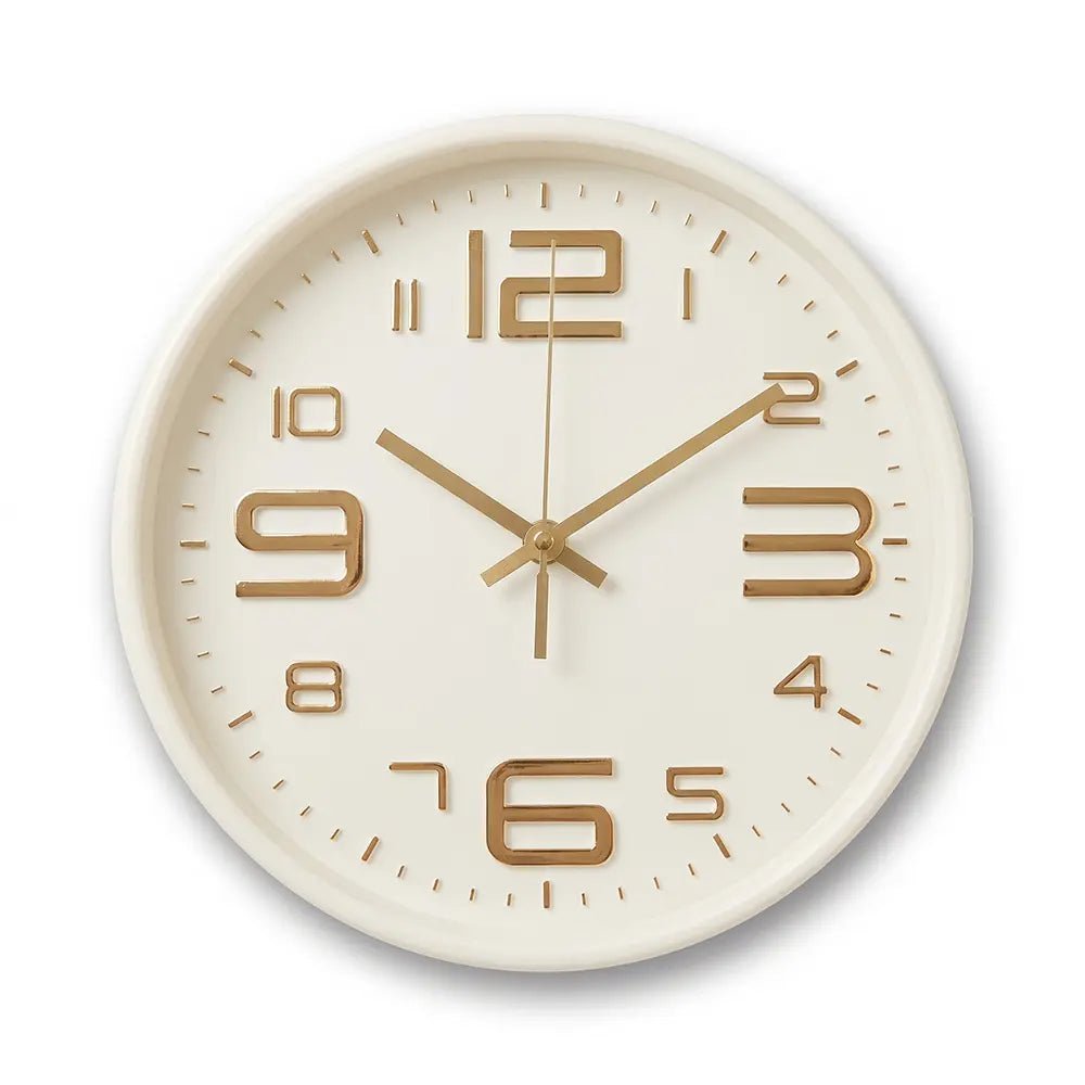 Modern Decorative Round Analog Wall Clock