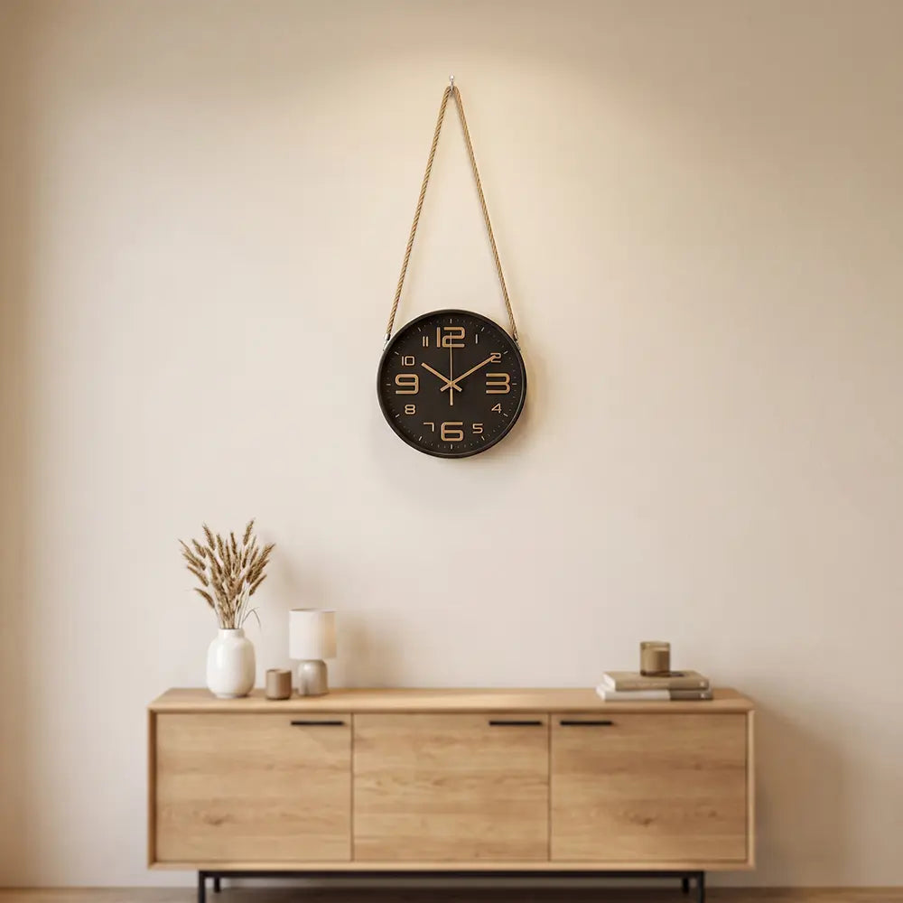 Modern Hanging Analog Wall Clock