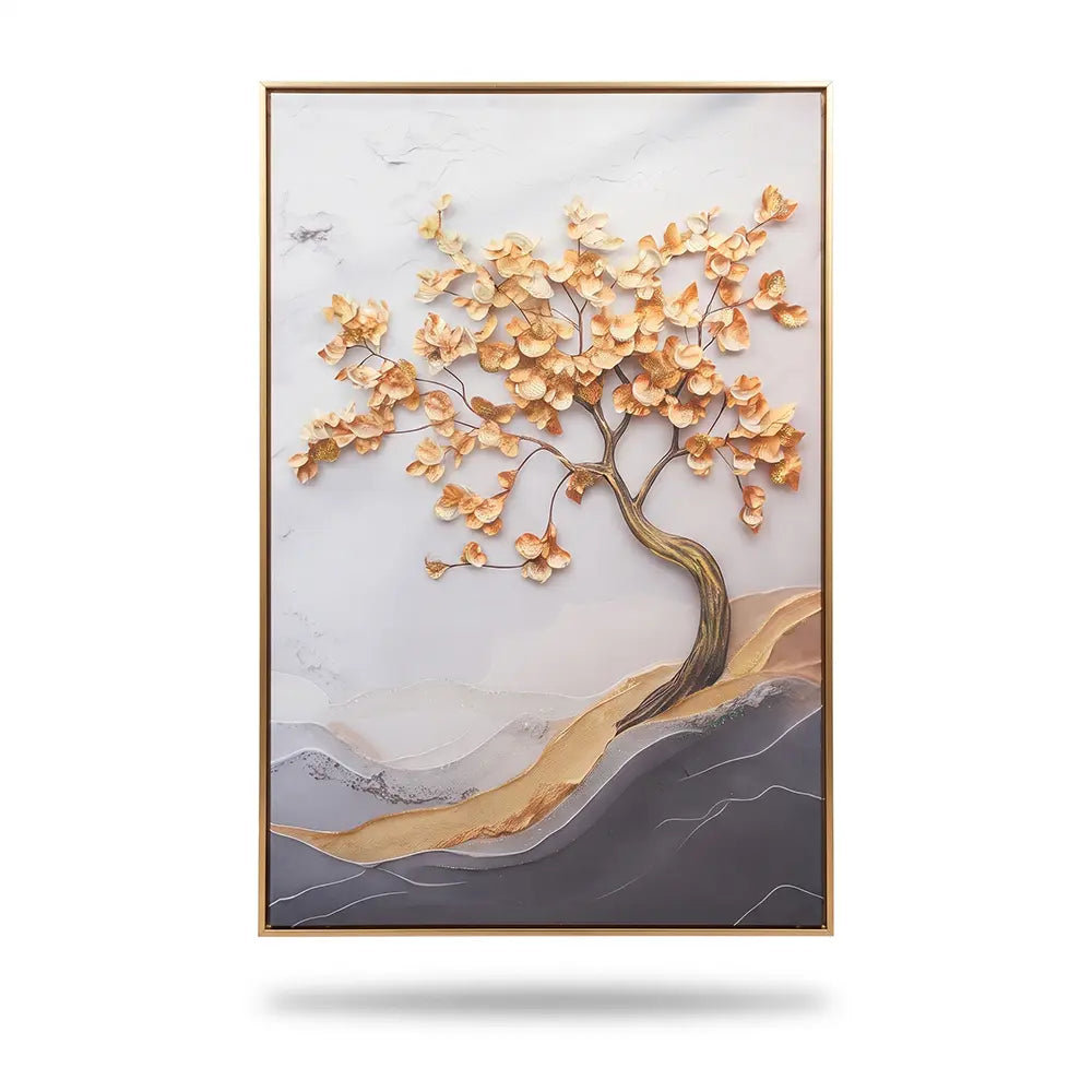 Modern Abstract Blossom Wall Art