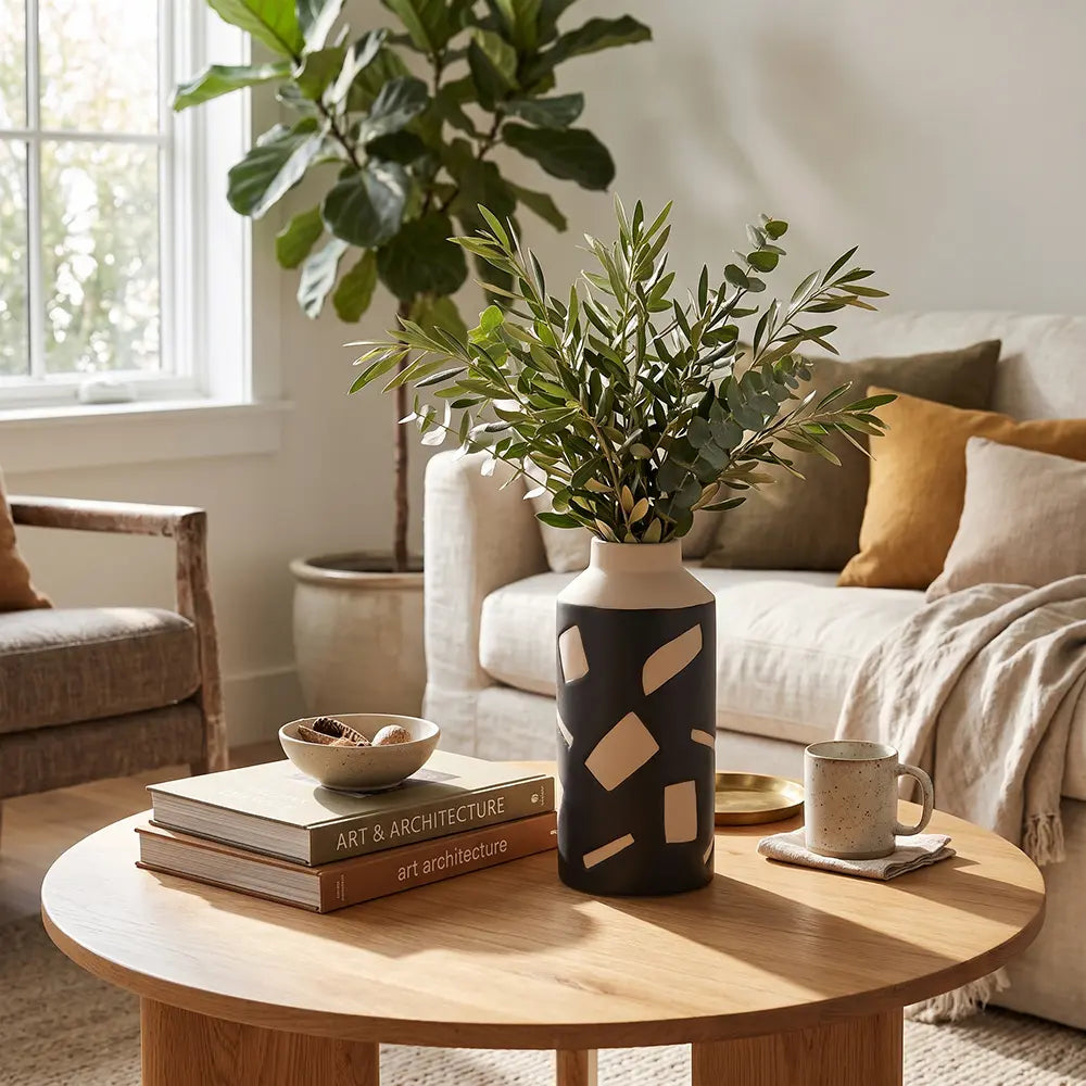 Modern Abstract Ceramic Vase