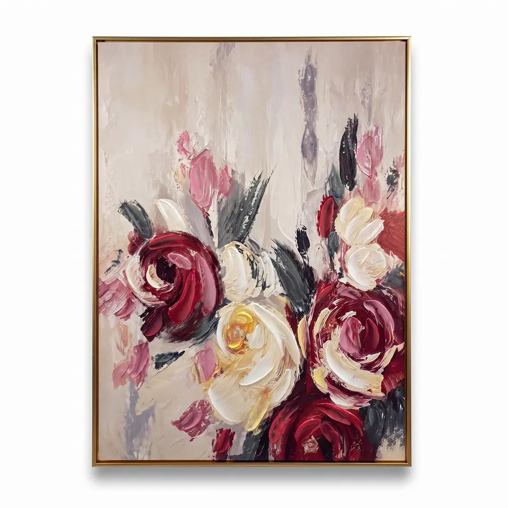 Modern Floral Canvas Wall Art