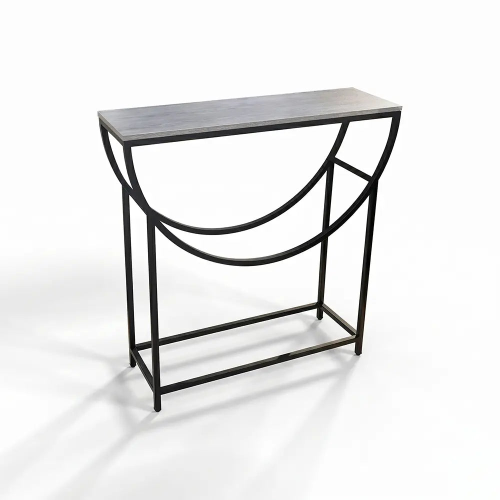 Modern Minimalist Curve Console Table
