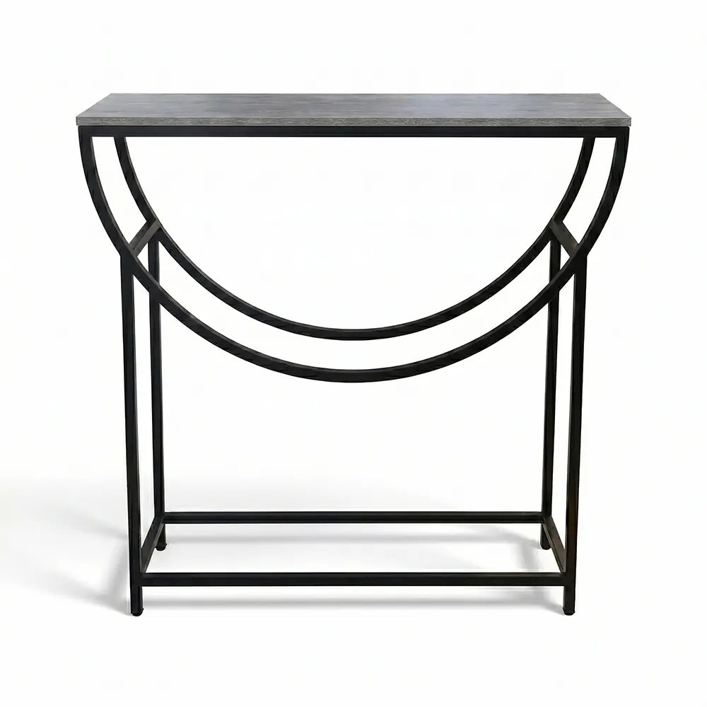Modern Minimalist Curve Console Table