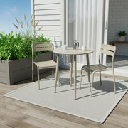 Modern Minimalist Outdoor Round Balcony Table