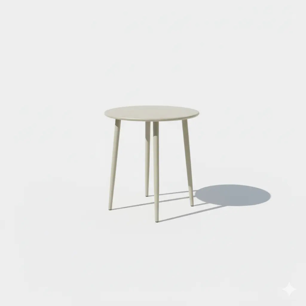 Modern Minimalist Outdoor Round Balcony Table