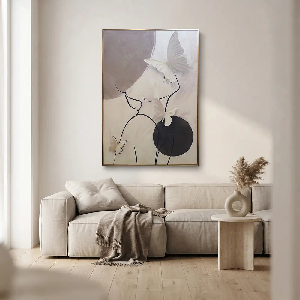 Modern Mixed Media Wall Art
