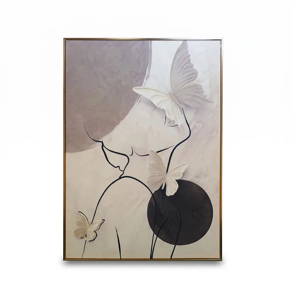 Modern Mixed Media Wall Art