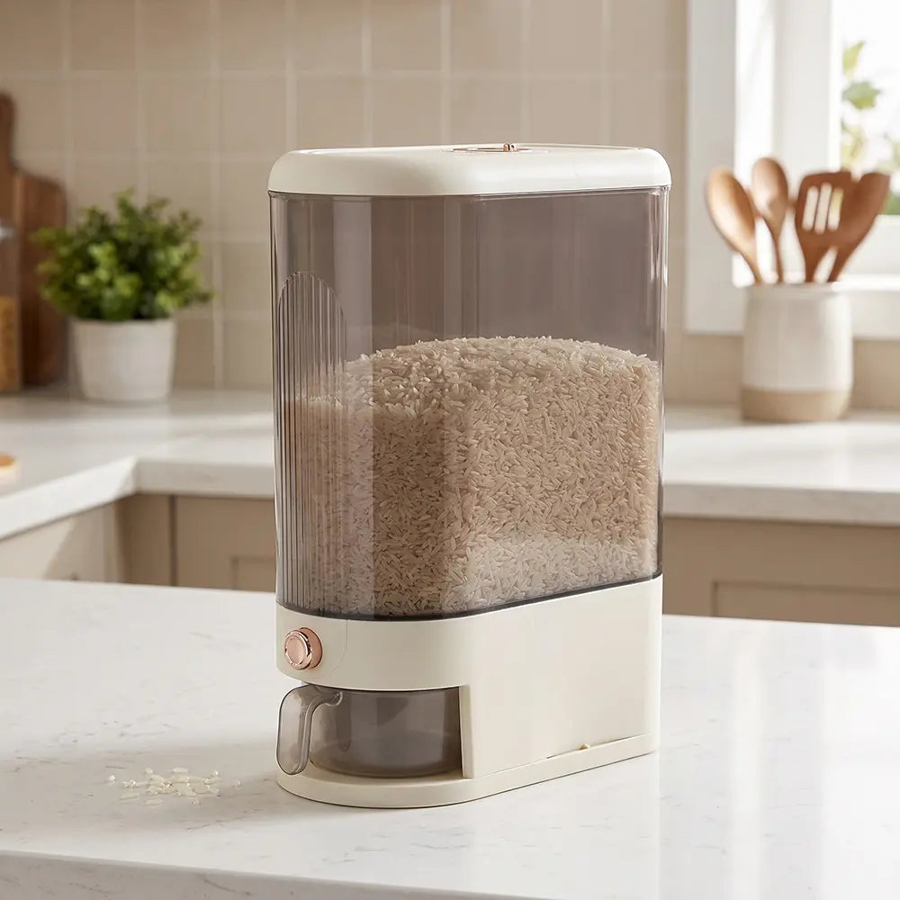 Modern Rice Storage Dispenser Container