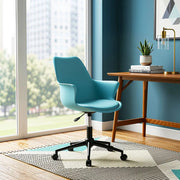 Modern Swivel Office Chair with Backrest