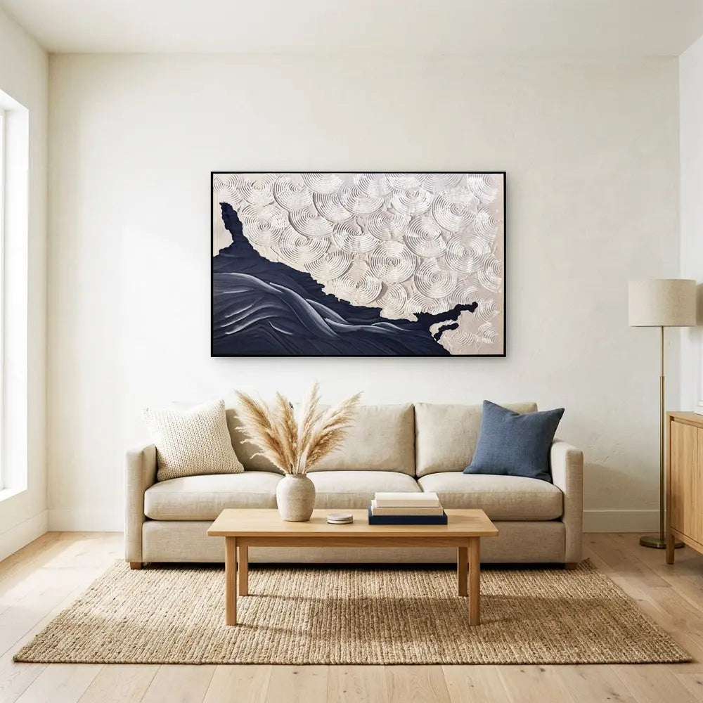 Modern Textured Abstract Wall Art