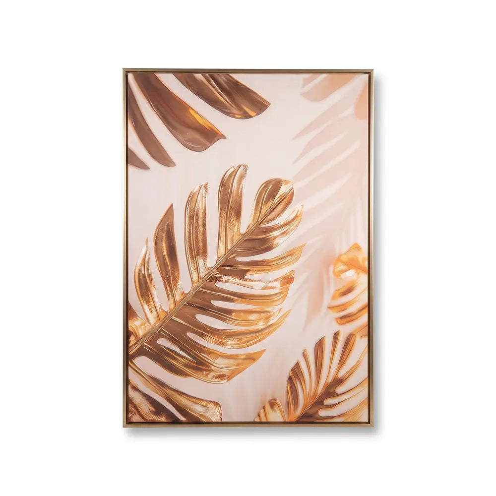 Modern Tropical Monstera Leaf  Wall Art