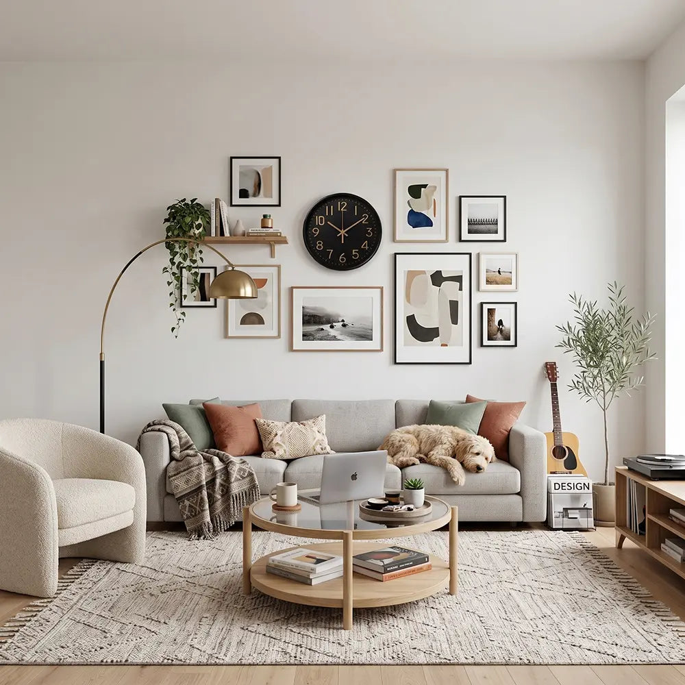 Modern Round Wall Clock