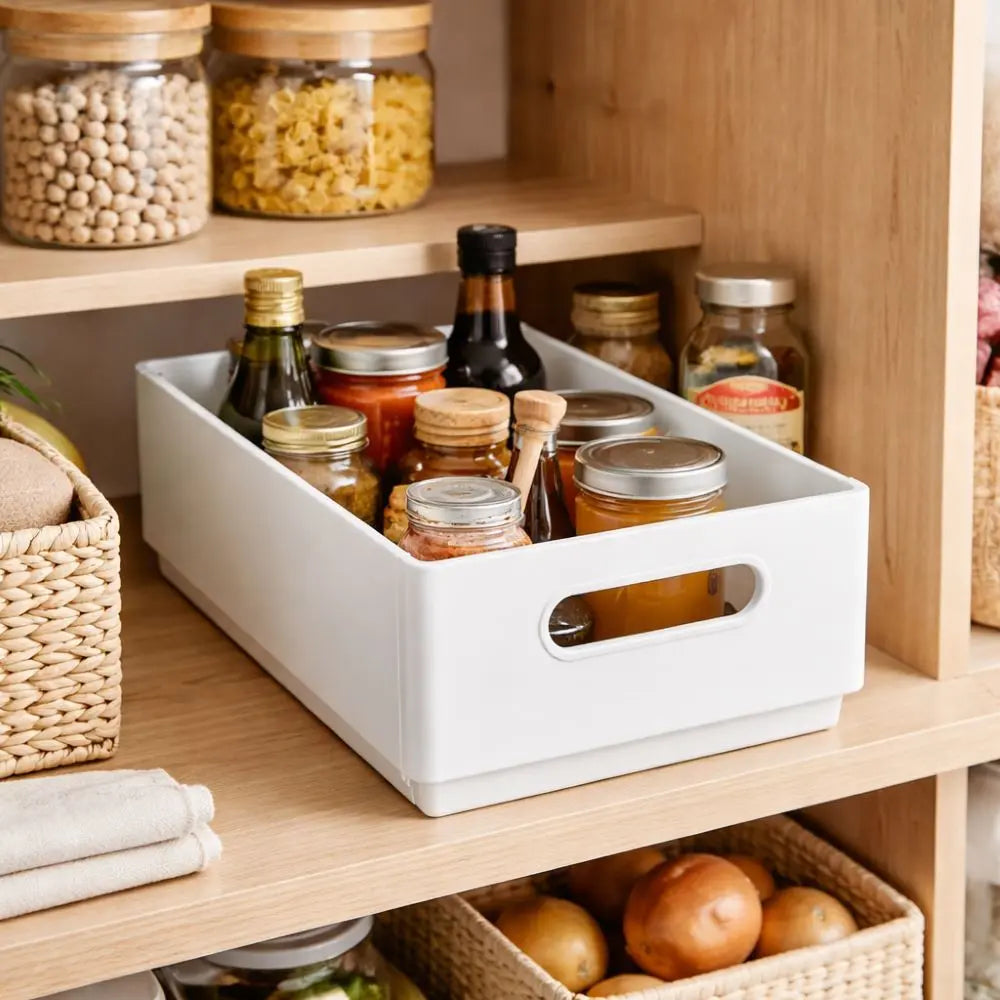 Multi-Purpose Storage Basket with Dividers