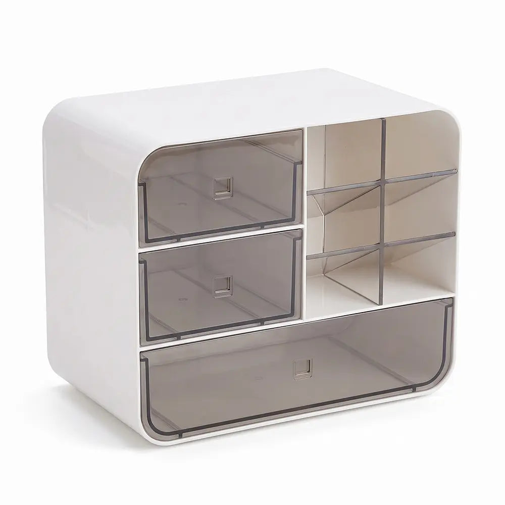 Multi-Compartment Cosmetic Storage Organizer