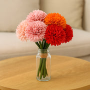 Artificial Pom Pom Flower Bouquet – Wedding & Event Décor