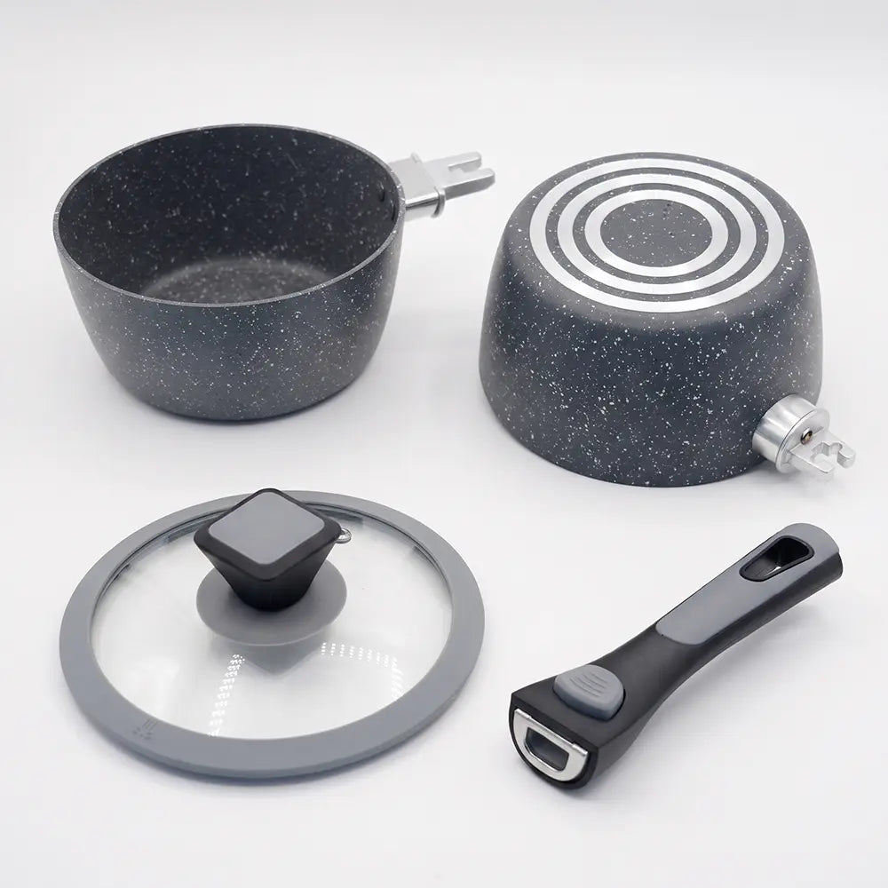 Non-Stick Saucepan with Removable Handle