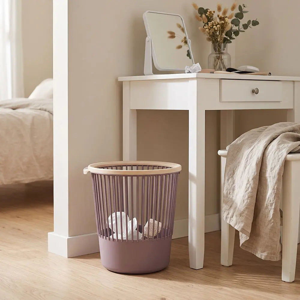 Open Top Plastic Waste Bin