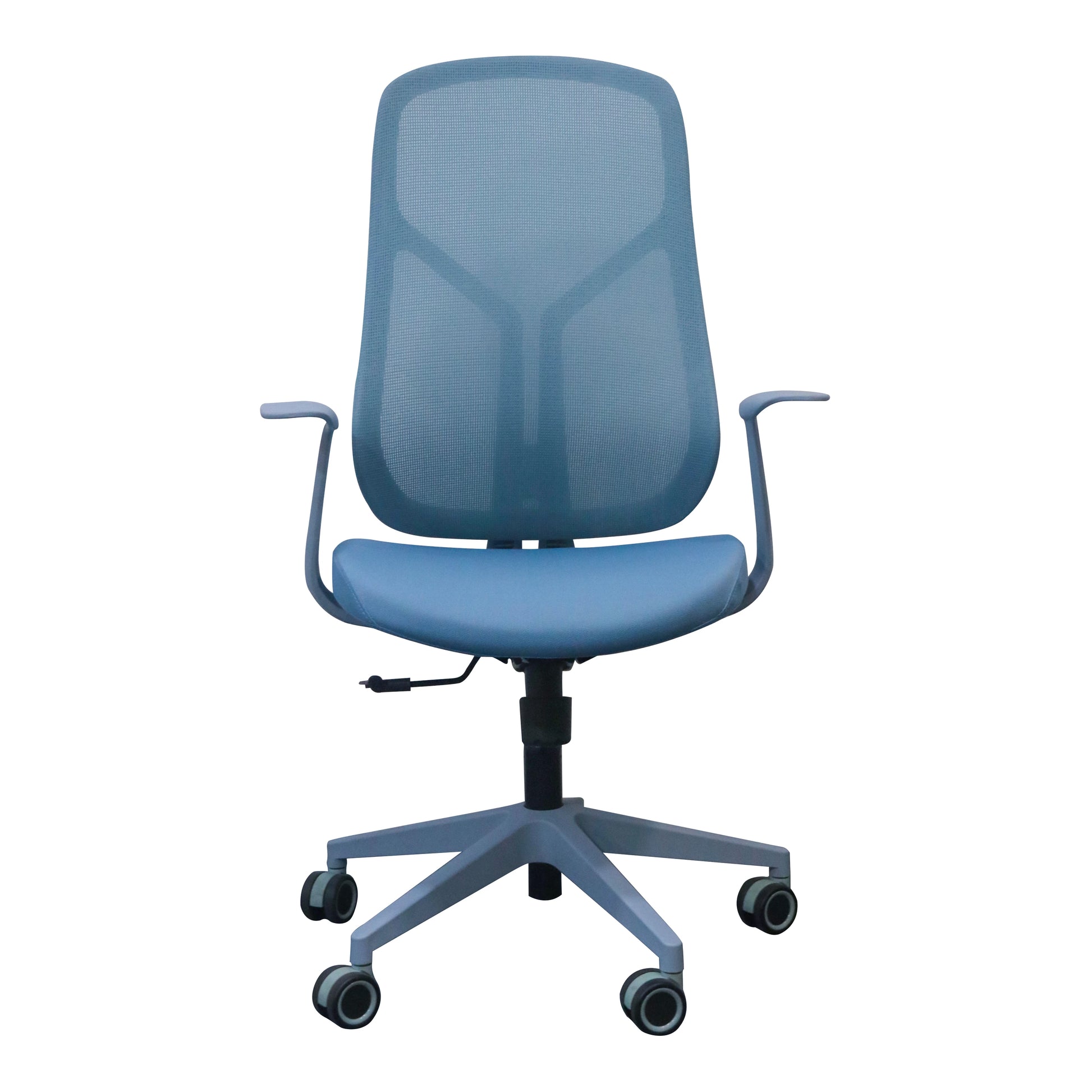 ERGONOMIC FLEX MOTION BACK MESH OFFICE CHAIR - LIGHT BLUE