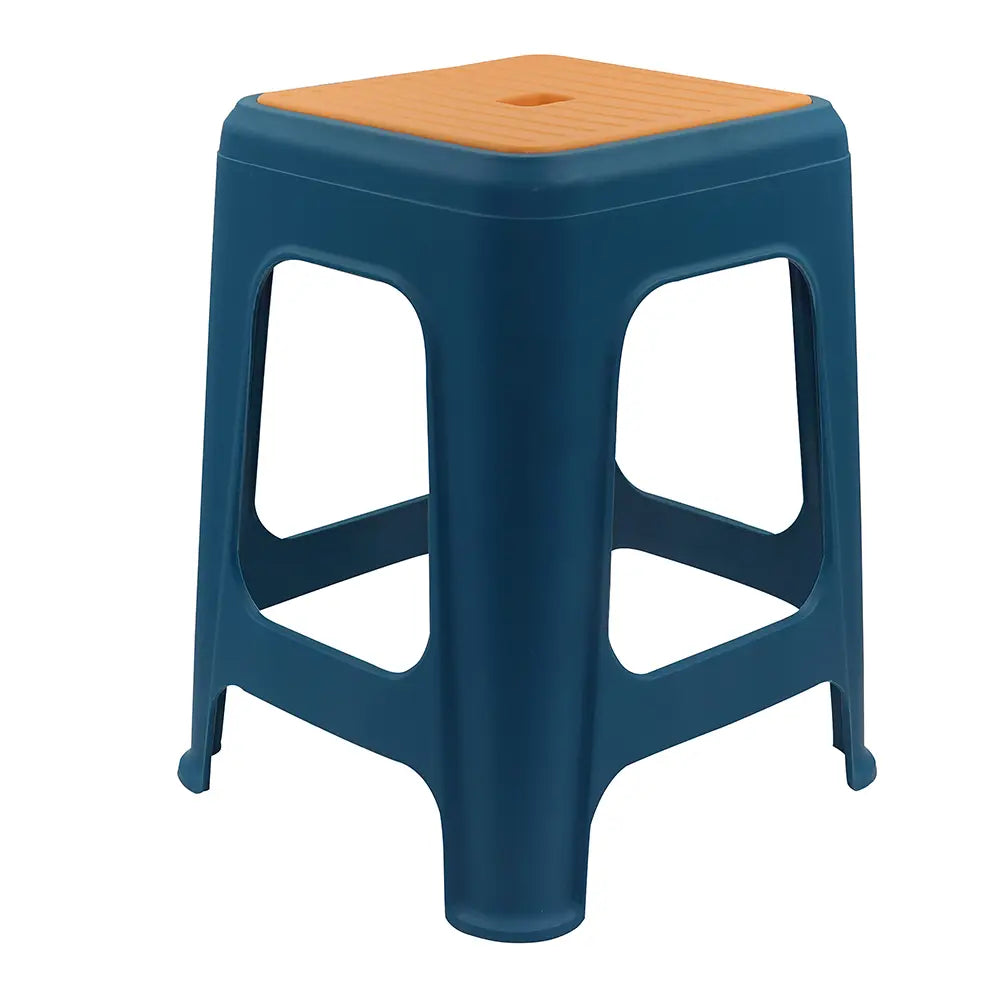 Plastic Stool with Textured Seat
